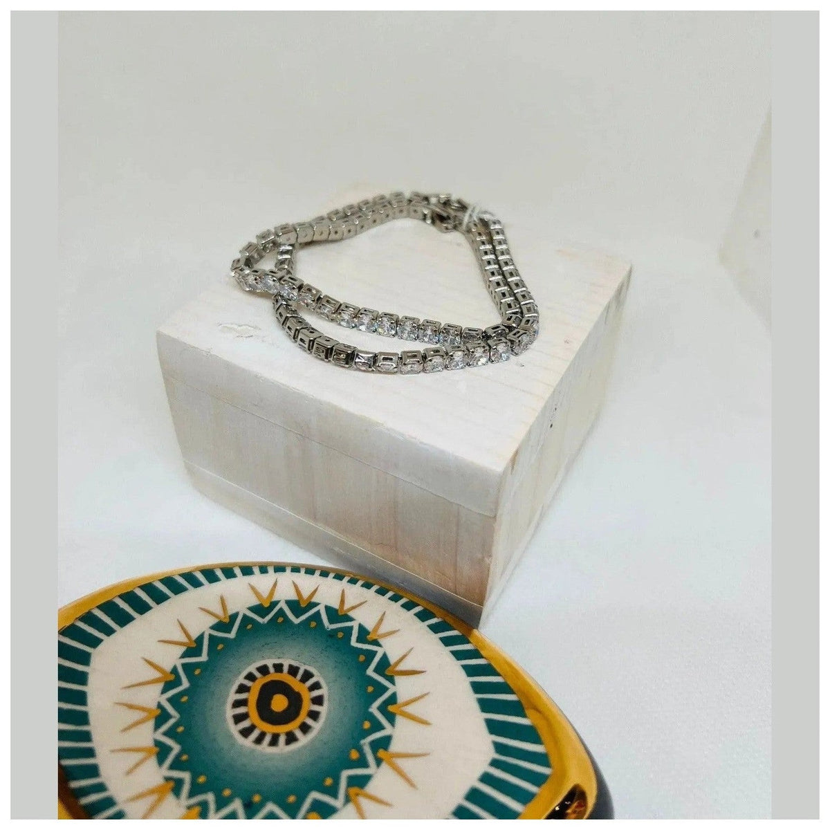Anne Cubic Zirconia Tennis Bracelet - Penelope Made This