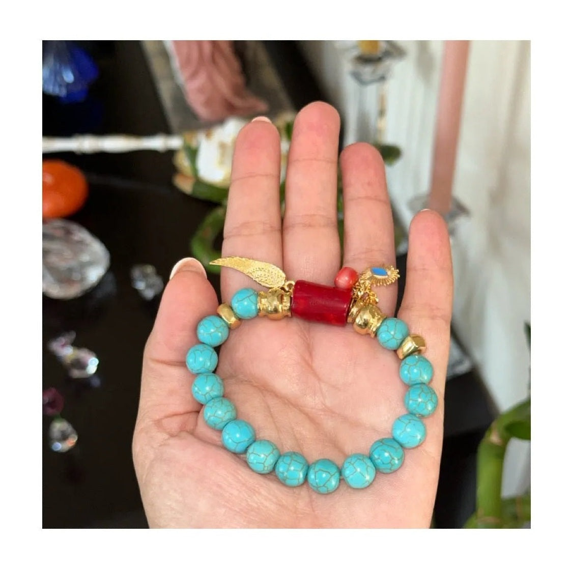 Astrea Turquoise Bracelet - Penelope Made This