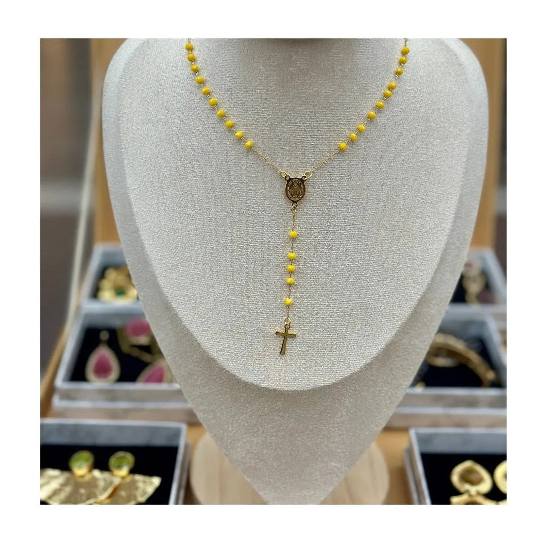 Cilia Crystal Rosary - Penelope Made This