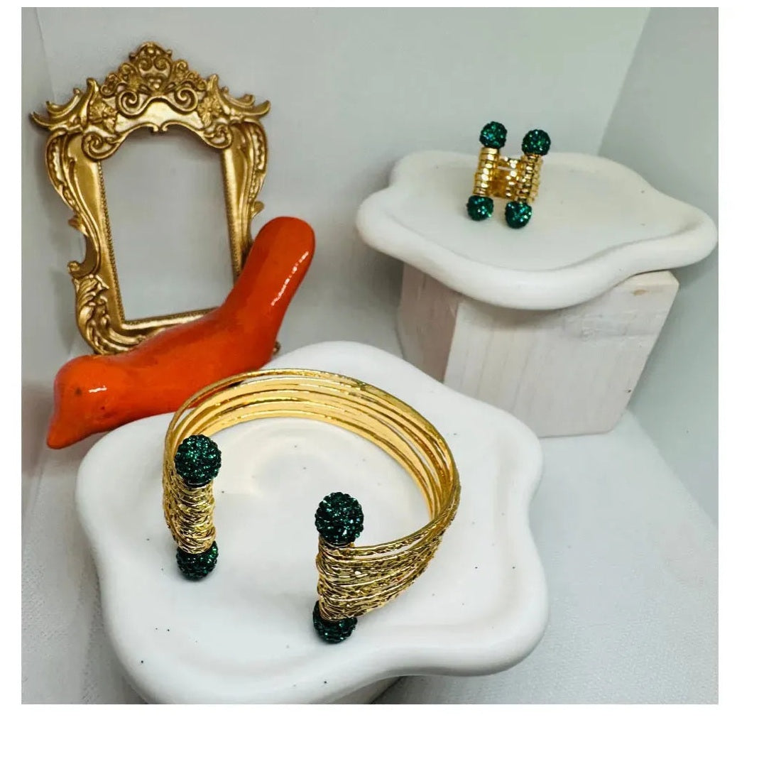 Diana Adjustable Bracelet and Ring Set - Penelope Made This