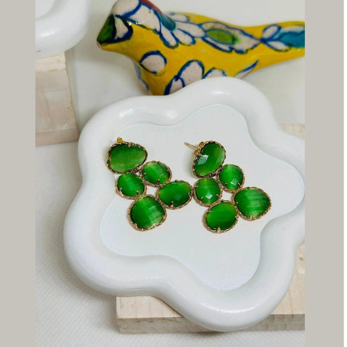 Hilda Minimalist Clustered Earrings - Penelope Made This