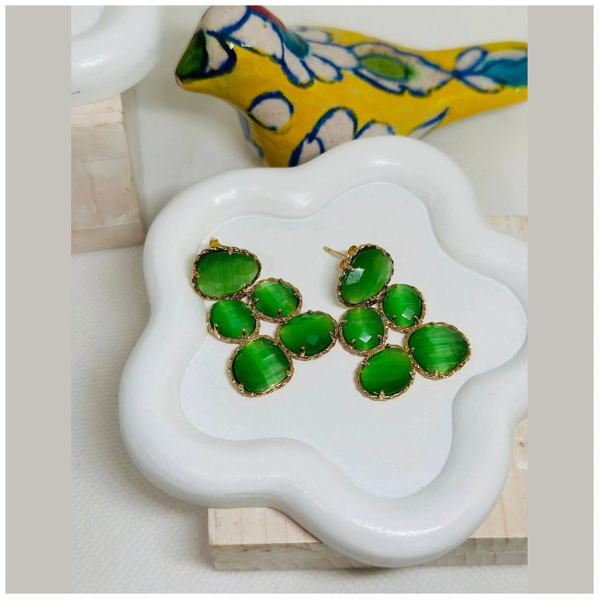 Hilda Minimalist Clustered Earrings - Penelope Made This