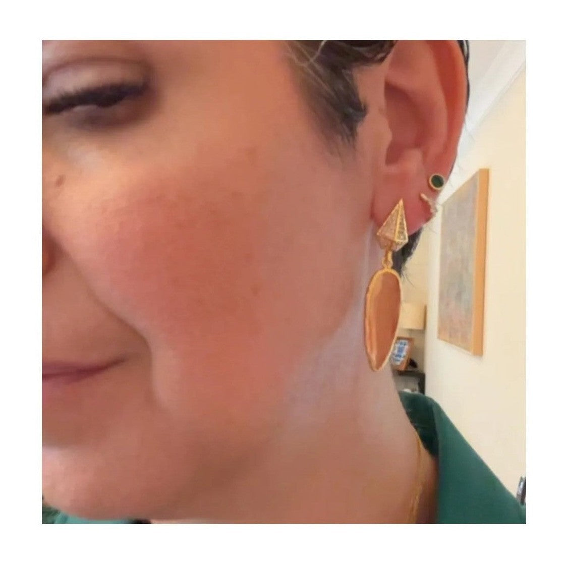 Lola Cat Eye Earrings - Penelope Made This