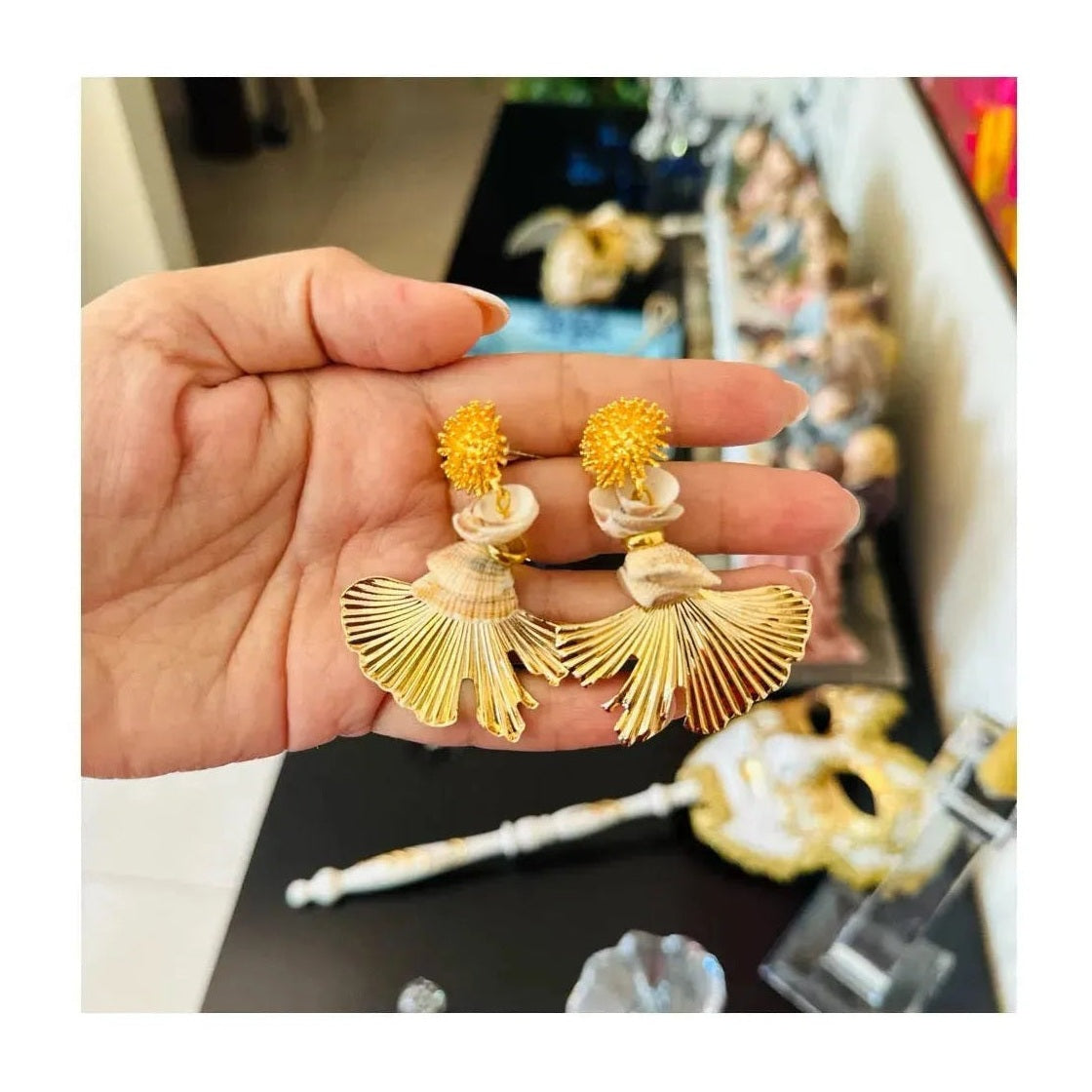 Zoya Gold Plated Earring - Penelope Made This