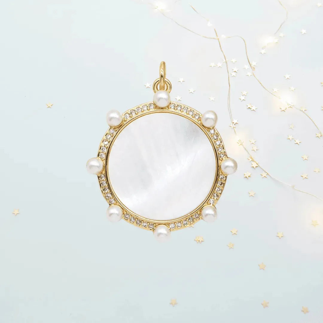 Anais Mother of Pearl Charms - Penelope Made This