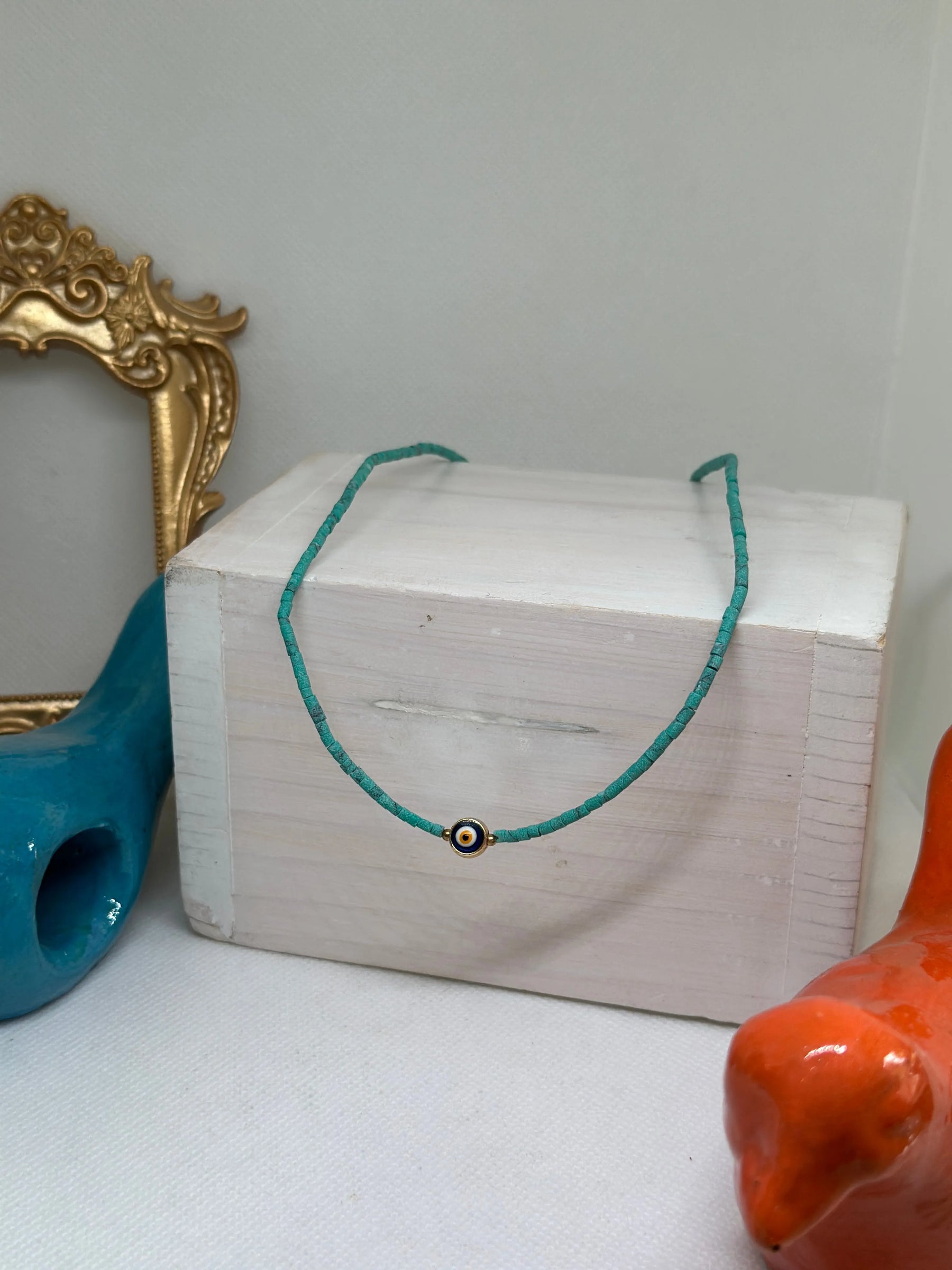 Anna Beachready Necklace - Turquoise - Penelope Made This