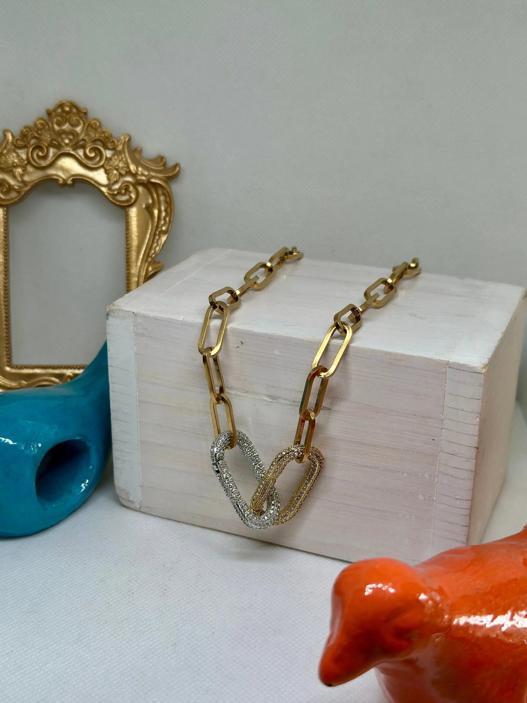 Anne 18 k Gold Plated Necklace - Penelope Made This