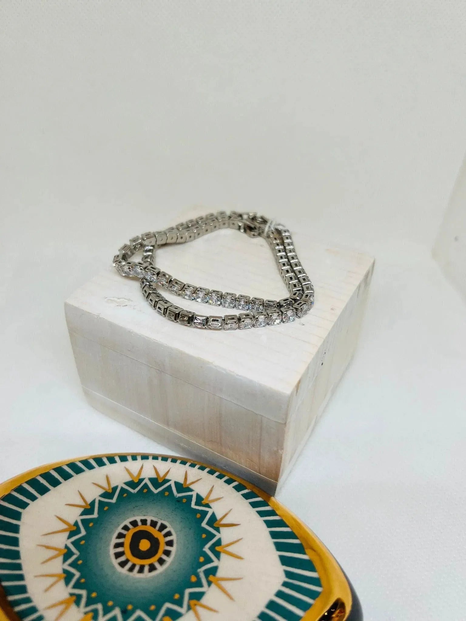 Anne Cubic Zirconia Tennis Bracelet - Penelope Made This