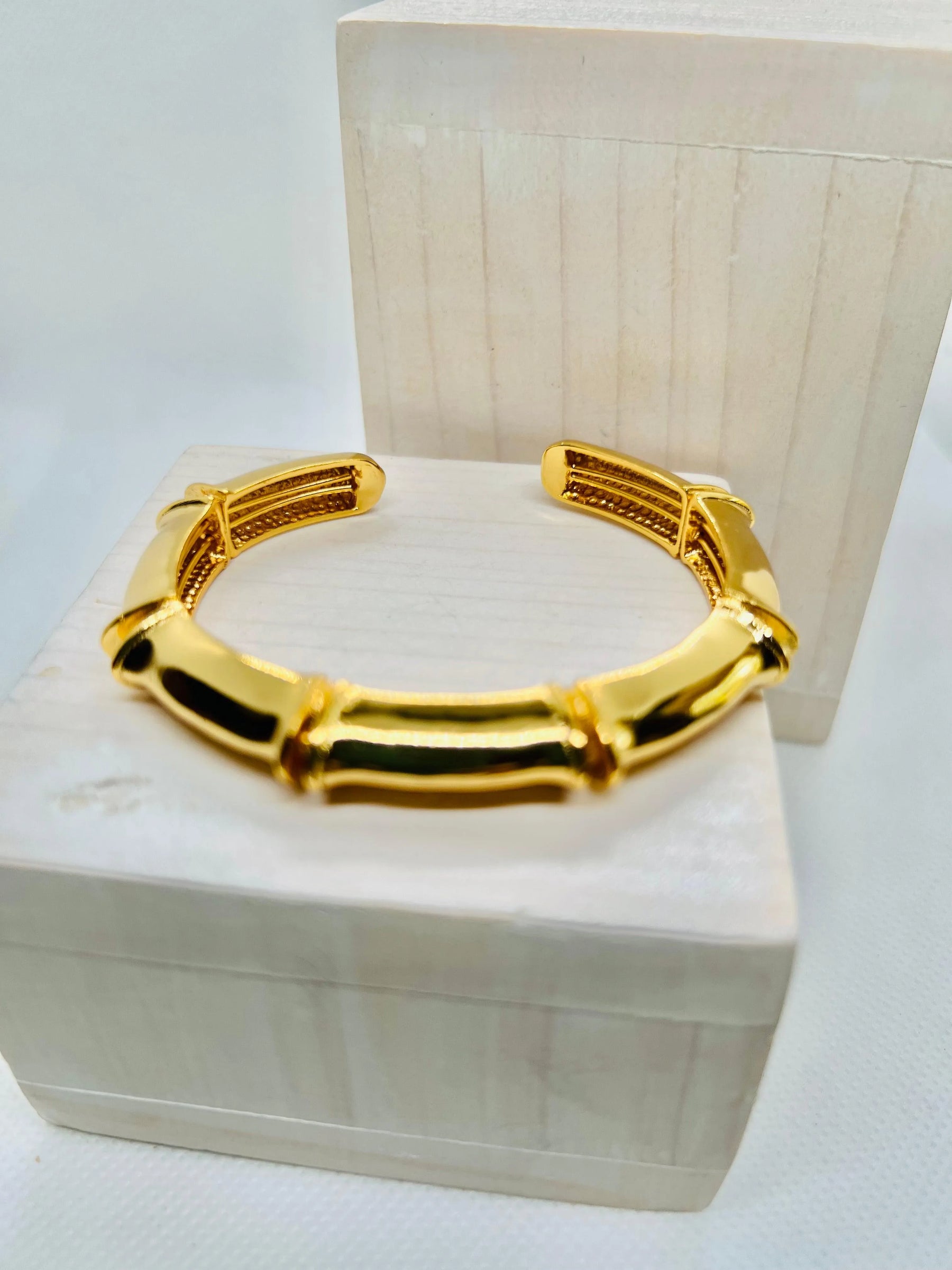 Anne Enamel Cuff Bracelets | Gold Plated - Penelope Made This
