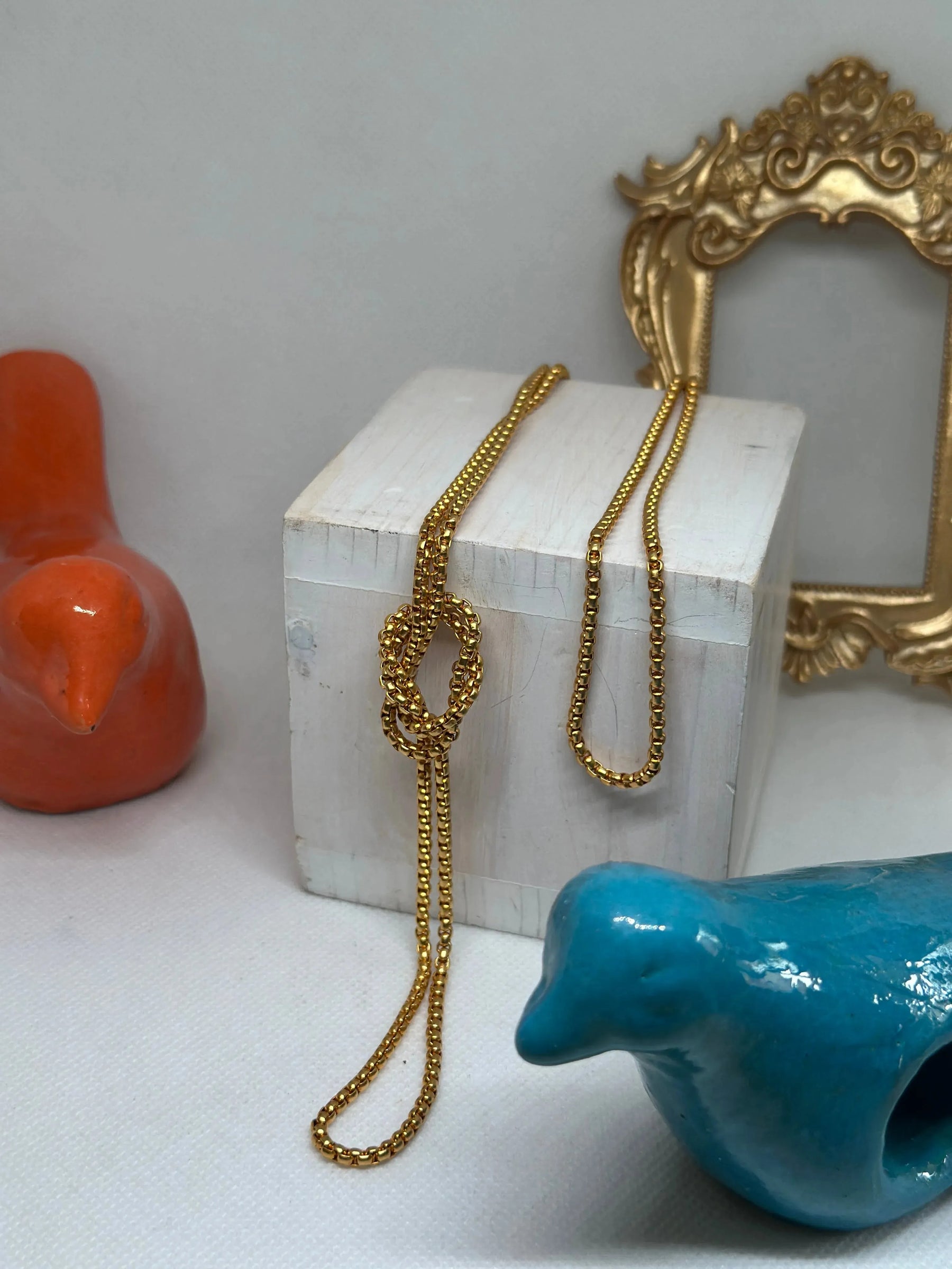 Anne Gold Plated Necklace - Penelope Made This