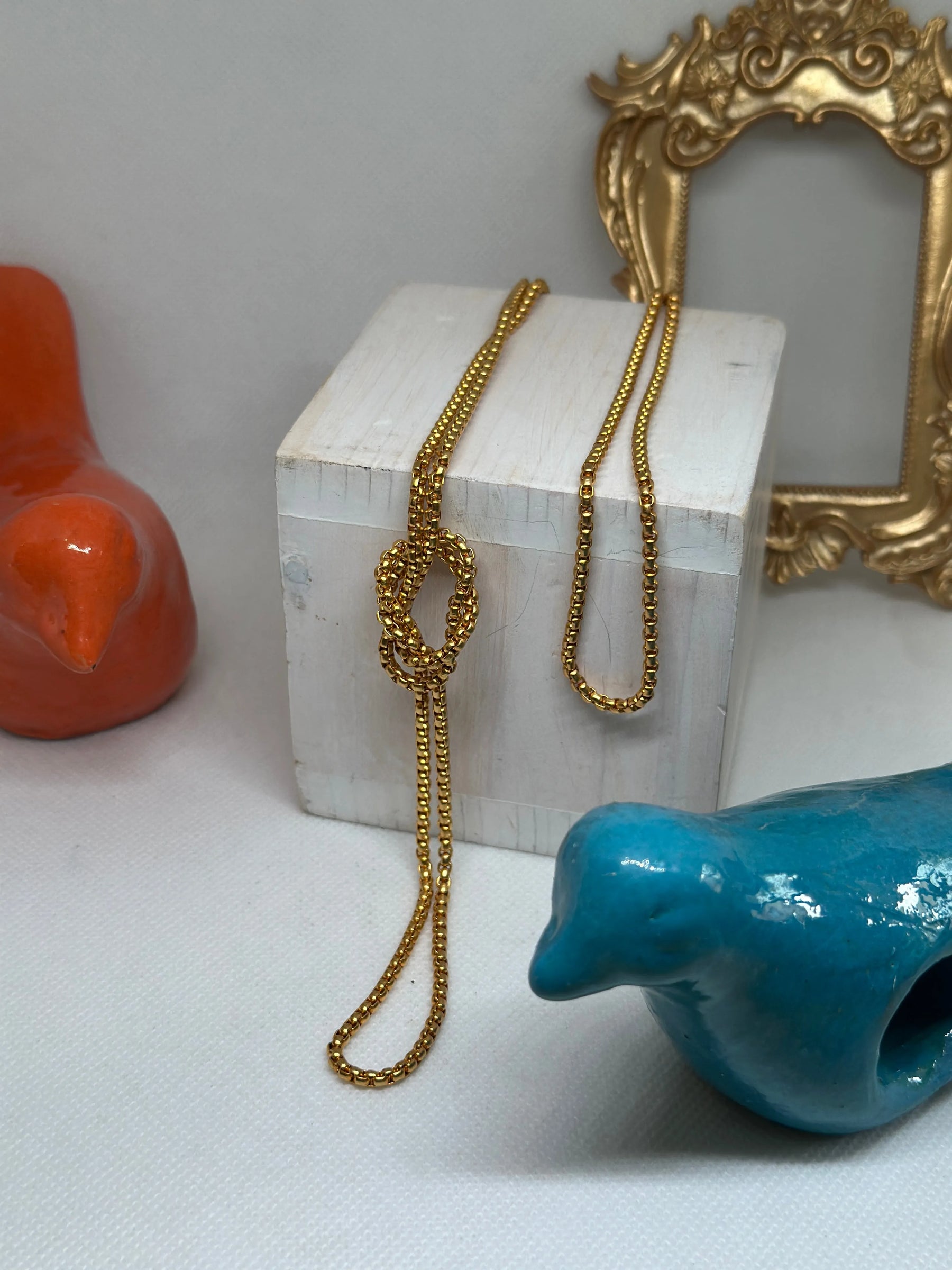 Anne Gold Plated Necklace - Penelope Made This