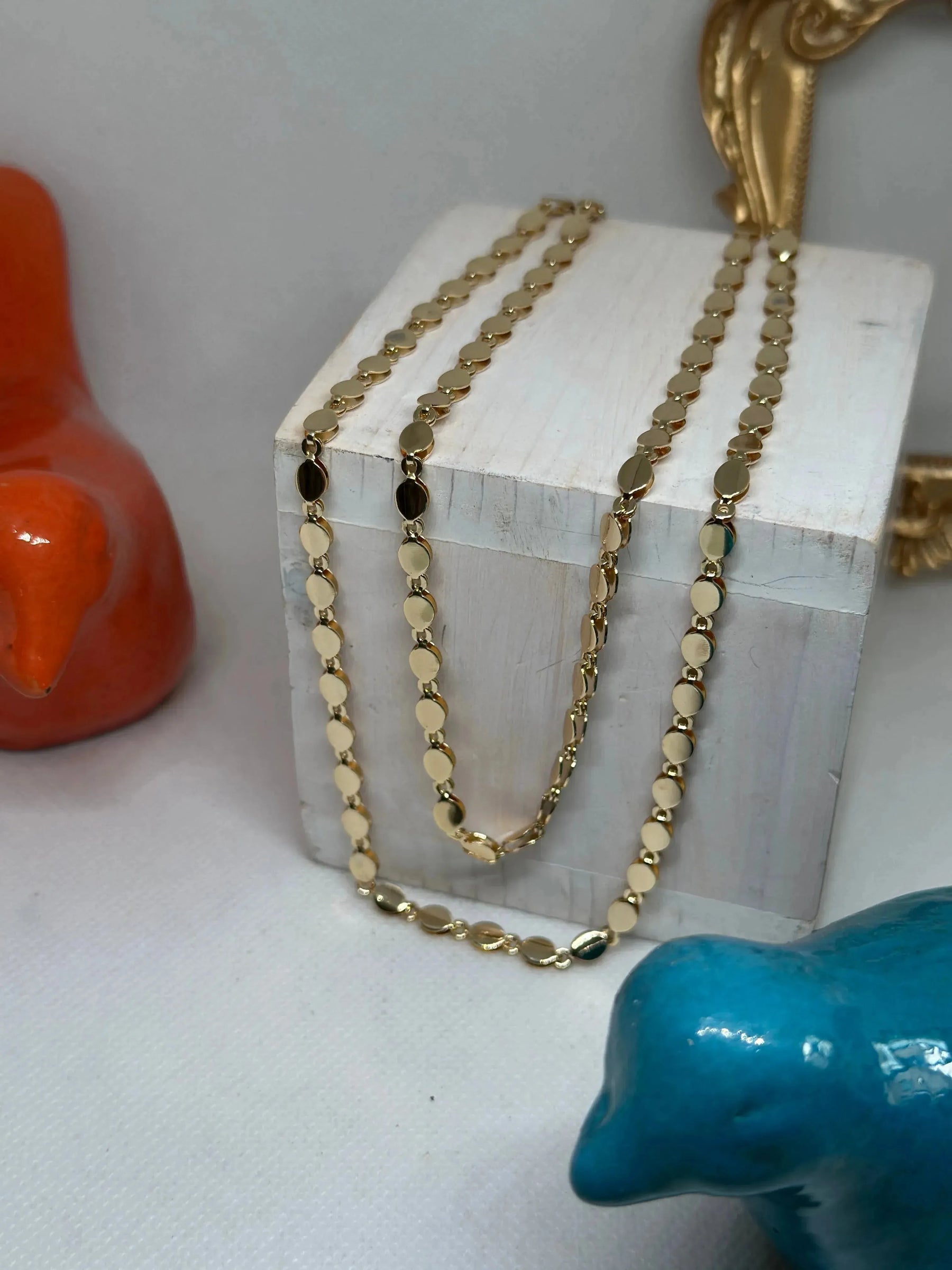 Anne Gold Plated Necklace - Penelope Made This