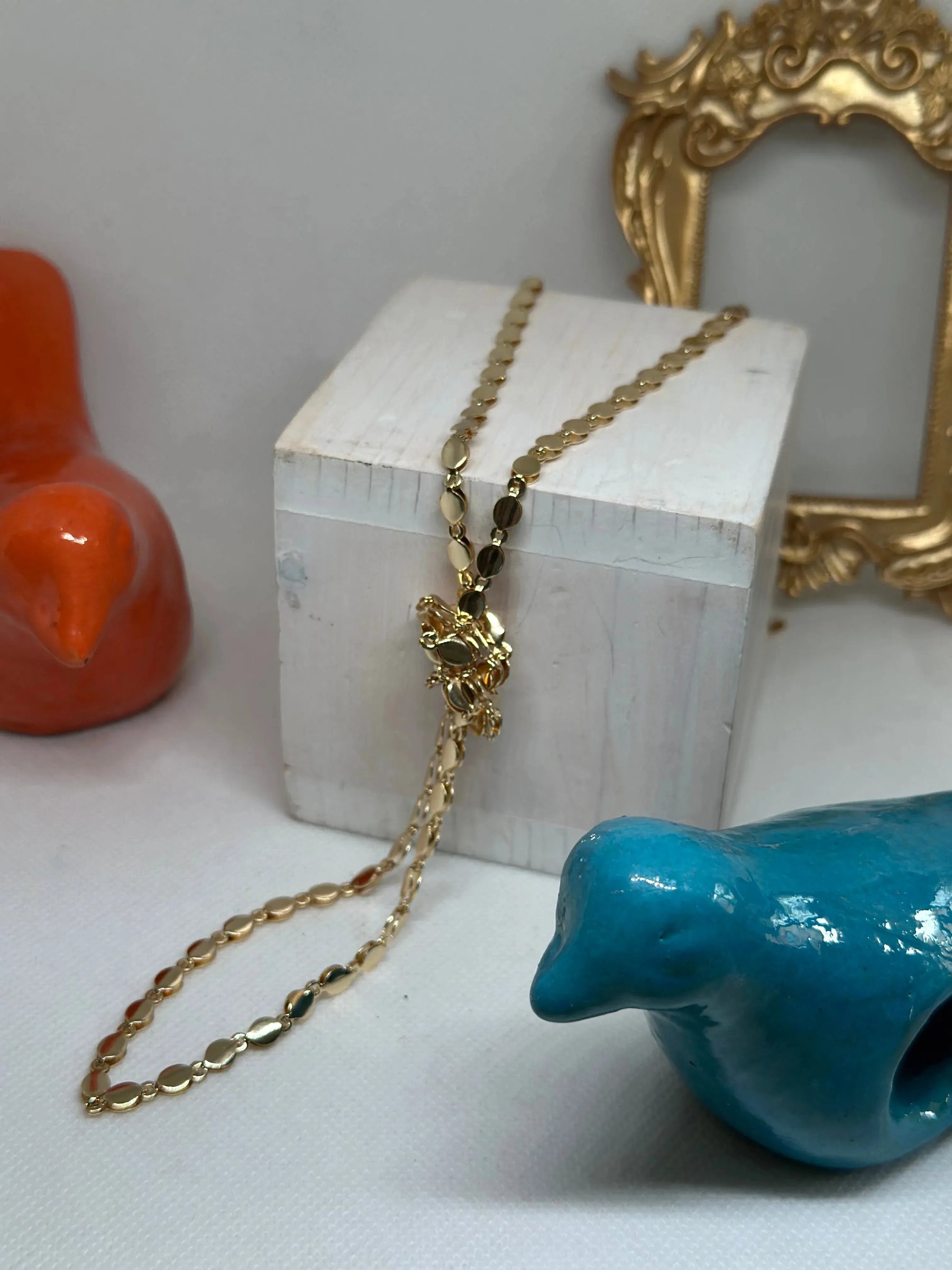 Anne Gold Plated Necklace - Penelope Made This