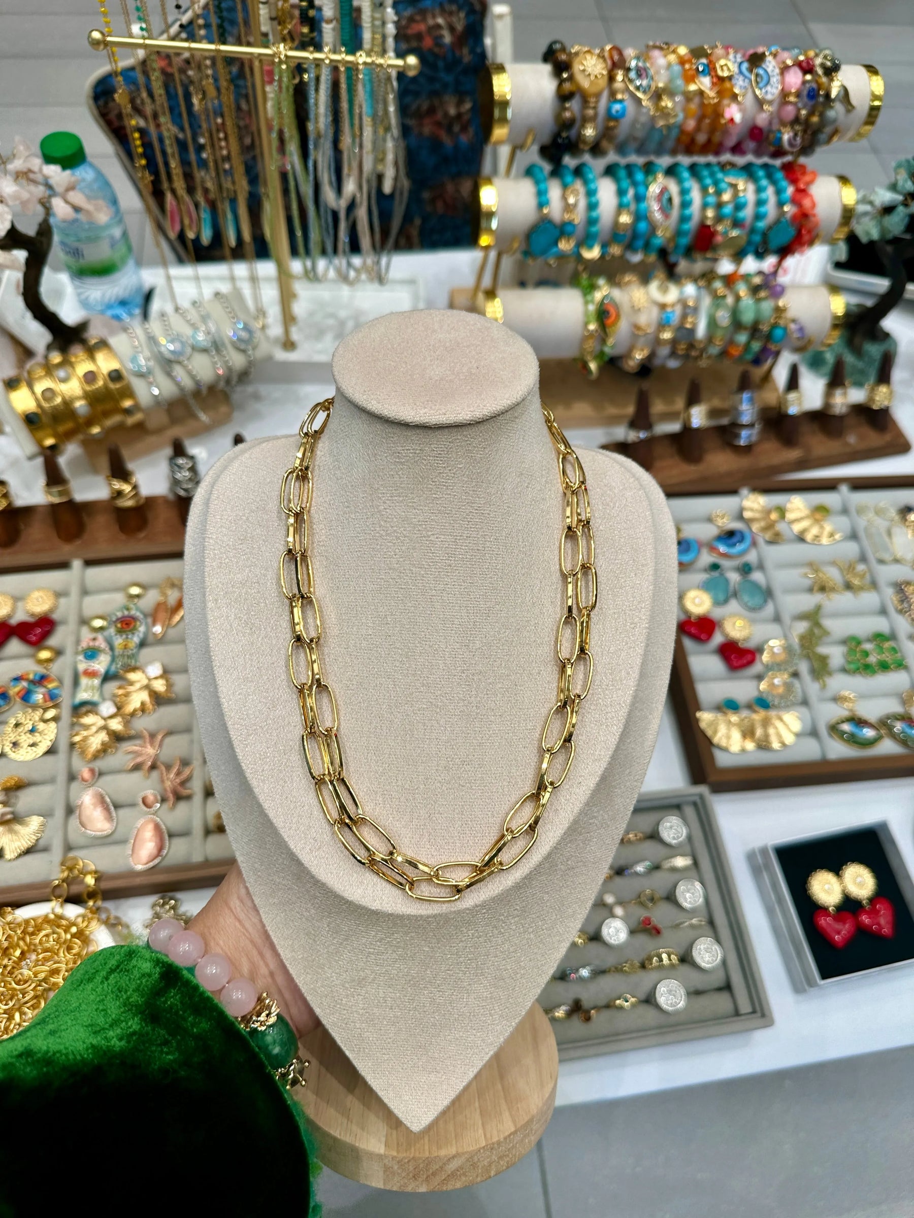 Anne Long Gold Plated Necklace - Penelope Made This
