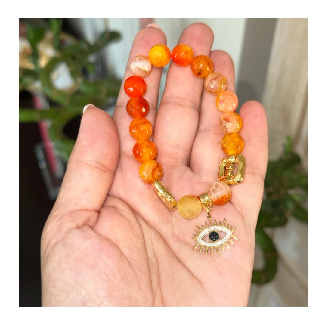 Astrea Carnelian Bracelet - Penelope Made This