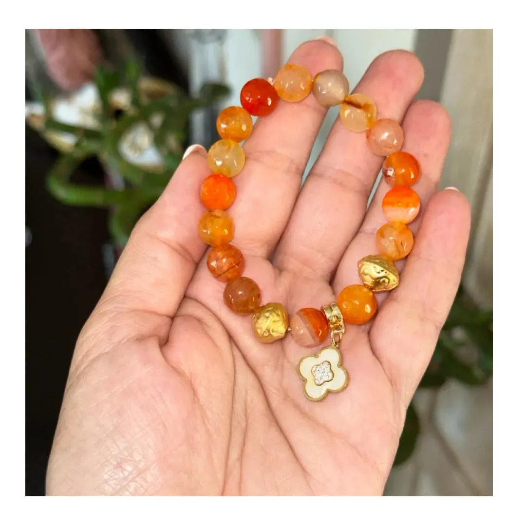 Astrea Carnelian Bracelet - Penelope Made This