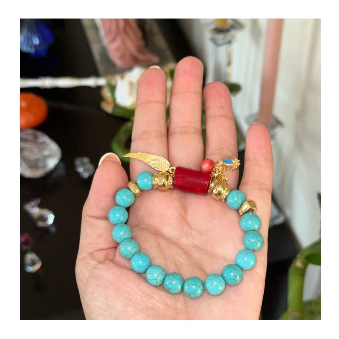 Astrea Turquoise Bracelet - Penelope Made This