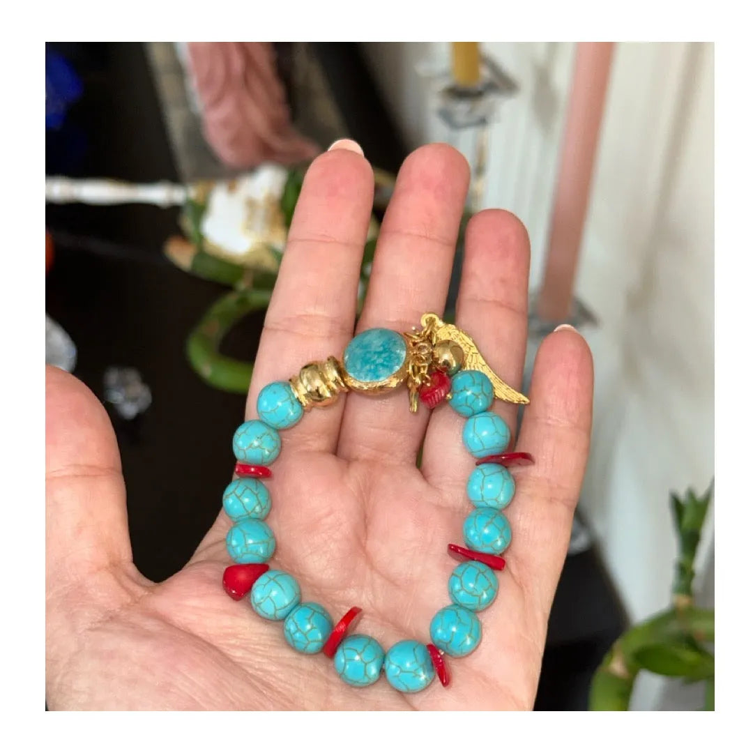 Astrea Turquoise Bracelet - Penelope Made This