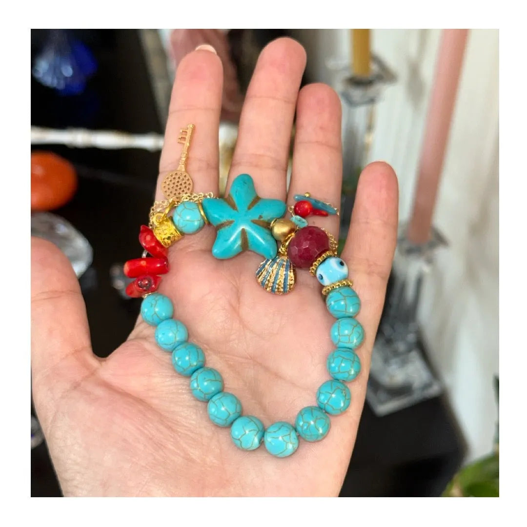 Astrea Turquoise Bracelet - Penelope Made This