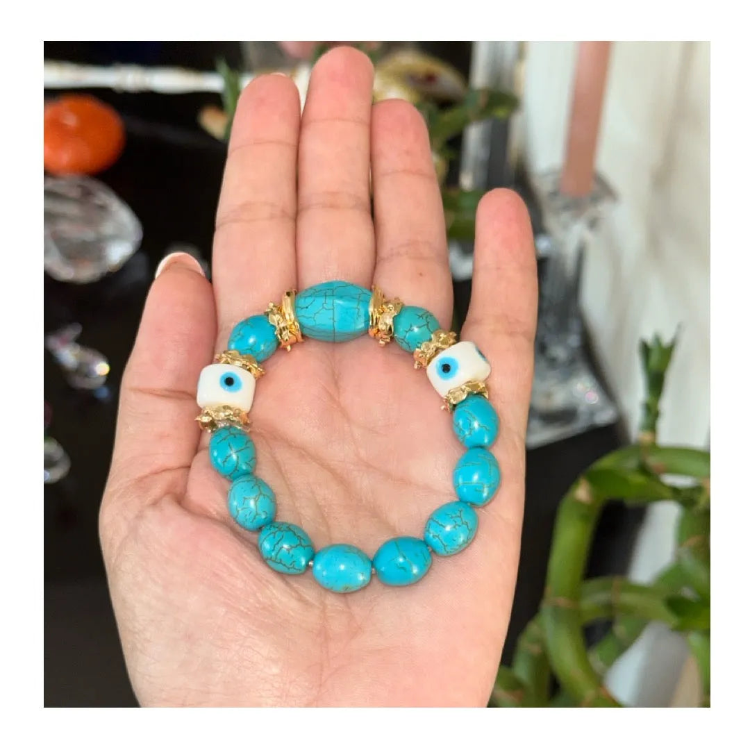 Astrea Turquoise Bracelet - Penelope Made This