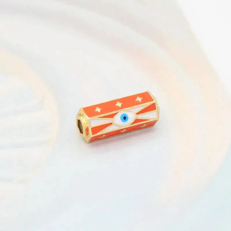 Briana Gold Plated Hexagone Charm - Penelope Made This