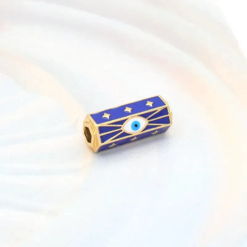 Briana Gold Plated Hexagone Charm - Penelope Made This