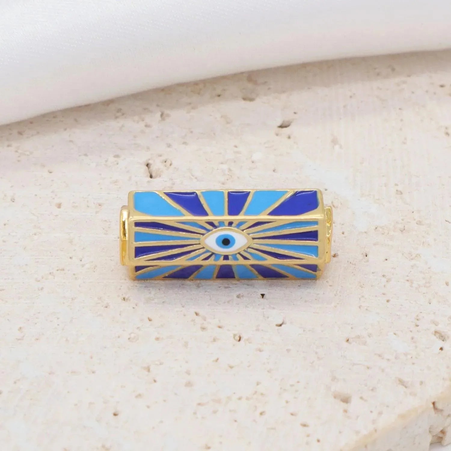 Briana Gold Plated Hexagone Charm - Penelope Made This