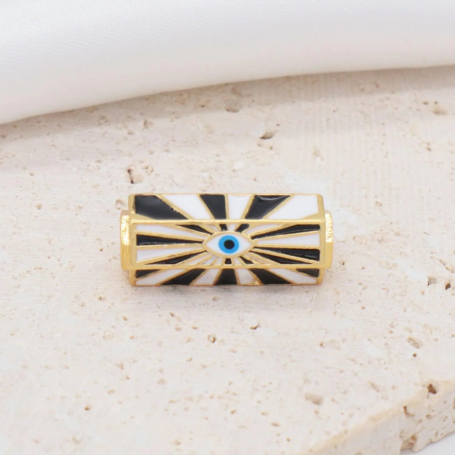 Briana Gold Plated Hexagone Charm - Penelope Made This