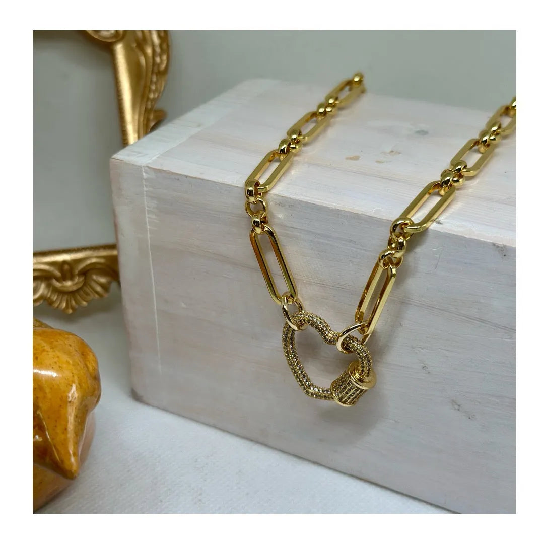 Daphne Mono Charm Necklace - Penelope Made This