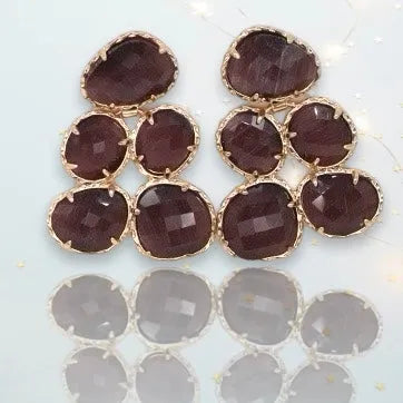 Hilda Minimalist Clustered Earrings - Penelope Made This