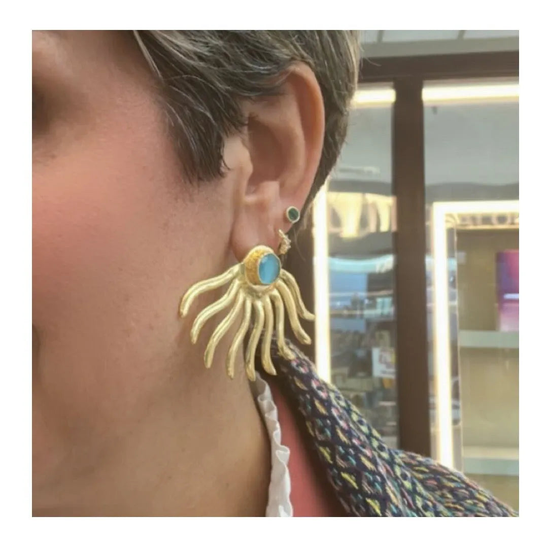 Huda Octopus Earrings - Penelope Made This
