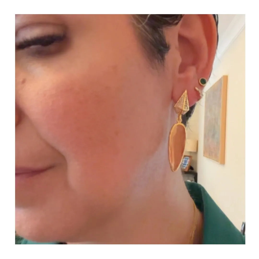 Lola Cat Eye Earrings - Penelope Made This