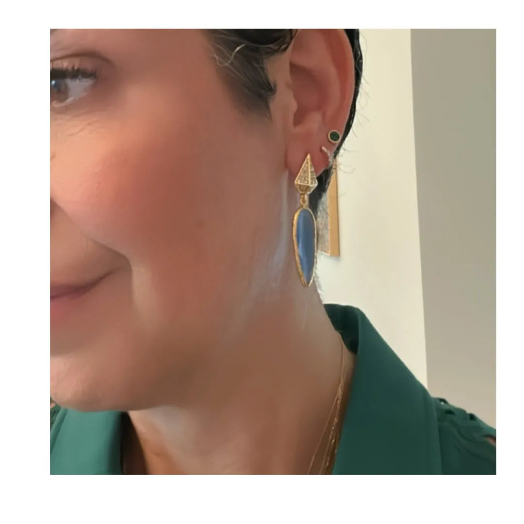 Lola Cat Eye Earrings - Penelope Made This