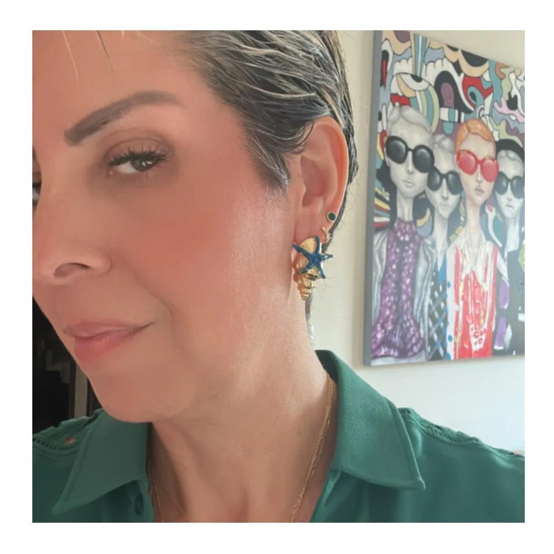 Suzy Treasures of The Sea Earrings - Penelope Made This