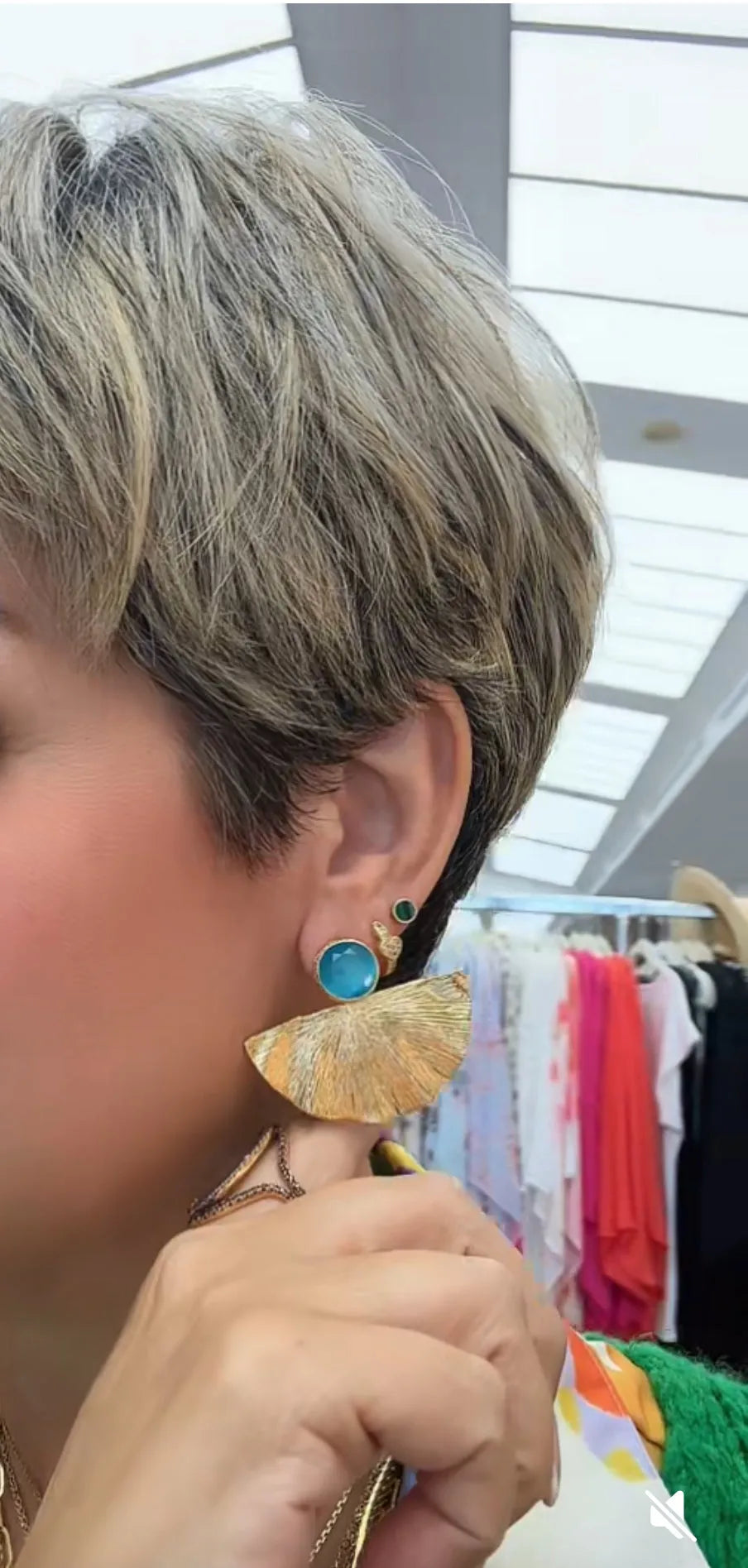 Taylor Vintage Fan Earrings - Penelope Made This