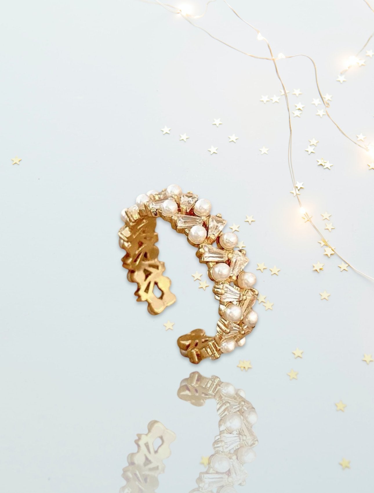 22 K Gold Plated Rings | Artisan | Craftsmanship | Gemstones | Dubai |Penelope Made This
