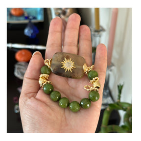 Astrea Green Gemstones Bracelet