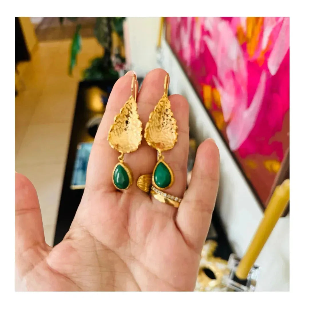 Zoya Gold Plated Earrings