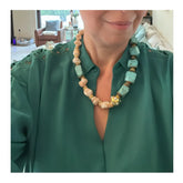 Suzy Treasures of the Sea - Turquoise Short Necklace