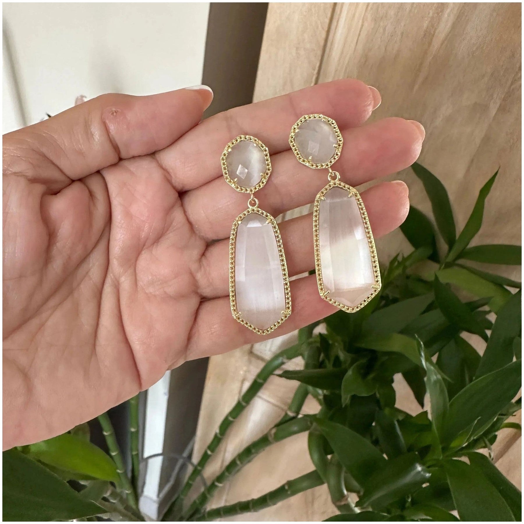 Alana Cat Eye Earrings - Penelope Made This 