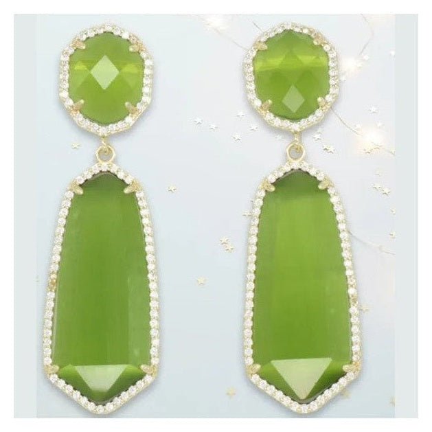 Alana Cat Eye Earrings - Penelope Made This 
