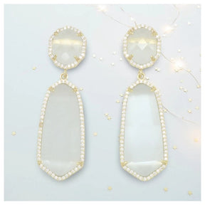 Alana Cat Eye Earrings - Penelope Made This 