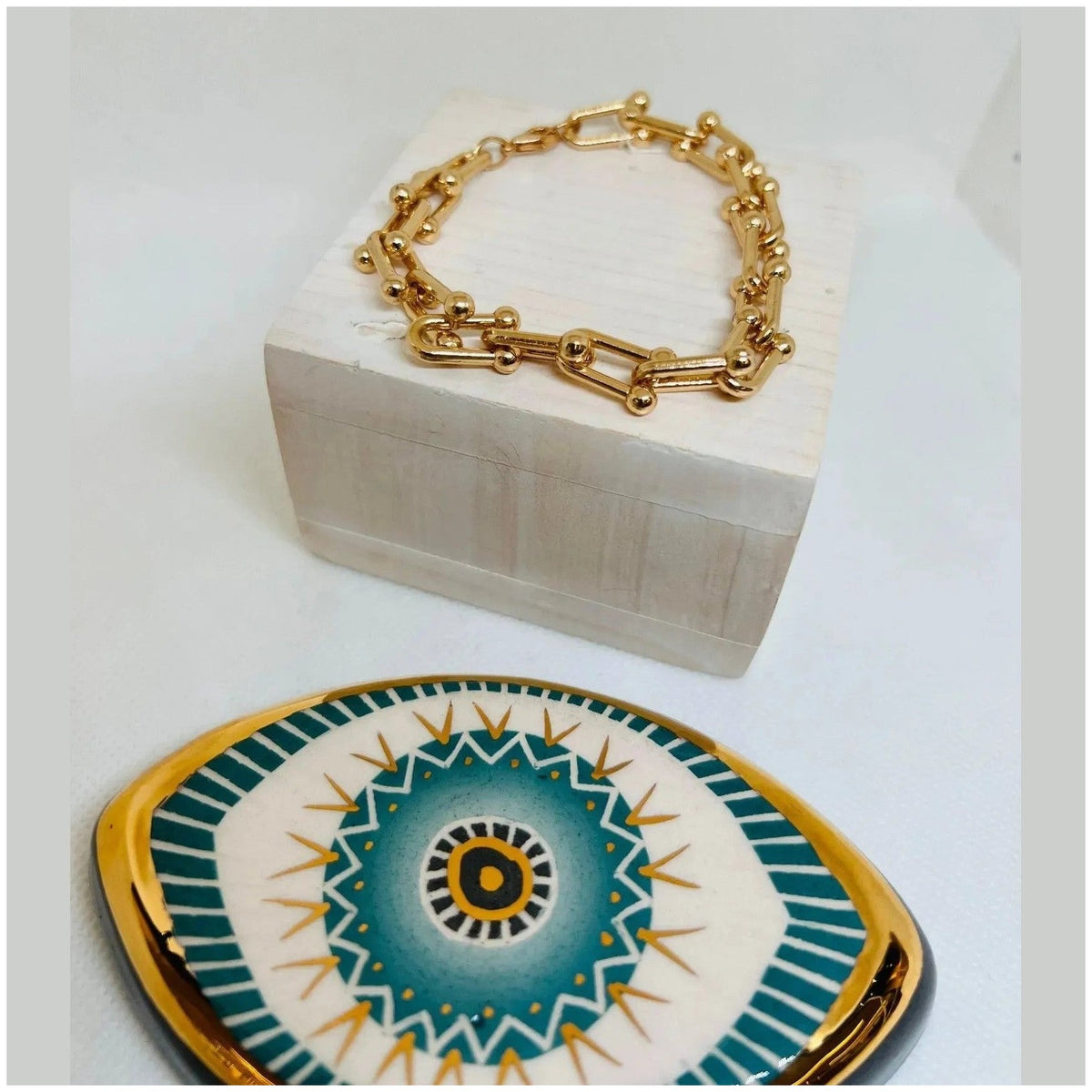 Anne 16K Gold Plated Bracelet - Penelope Made This 