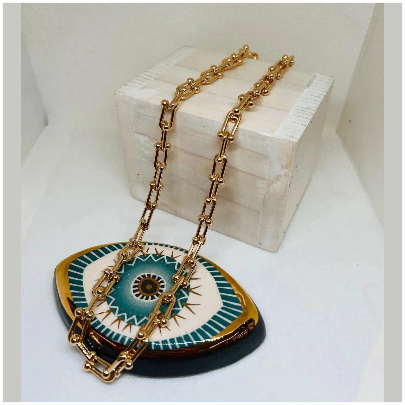 Anne 16K Gold Plated Necklace - Penelope Made This 