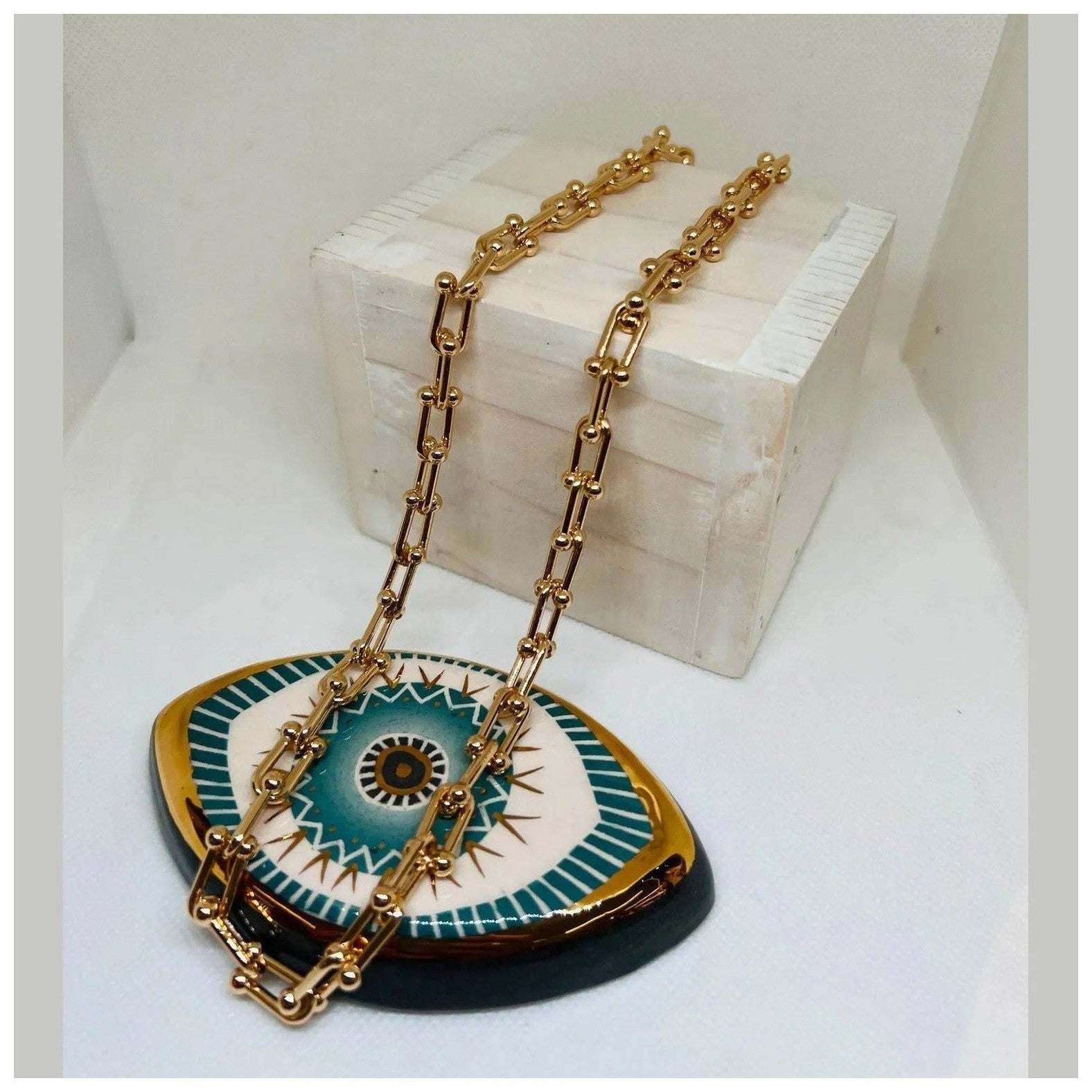 Anne 16K Gold Plated Necklace - Penelope Made This 