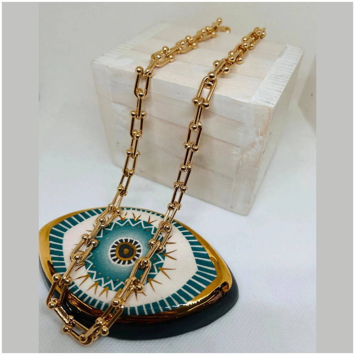 Anne 16K Gold Plated Necklace - Penelope Made This 