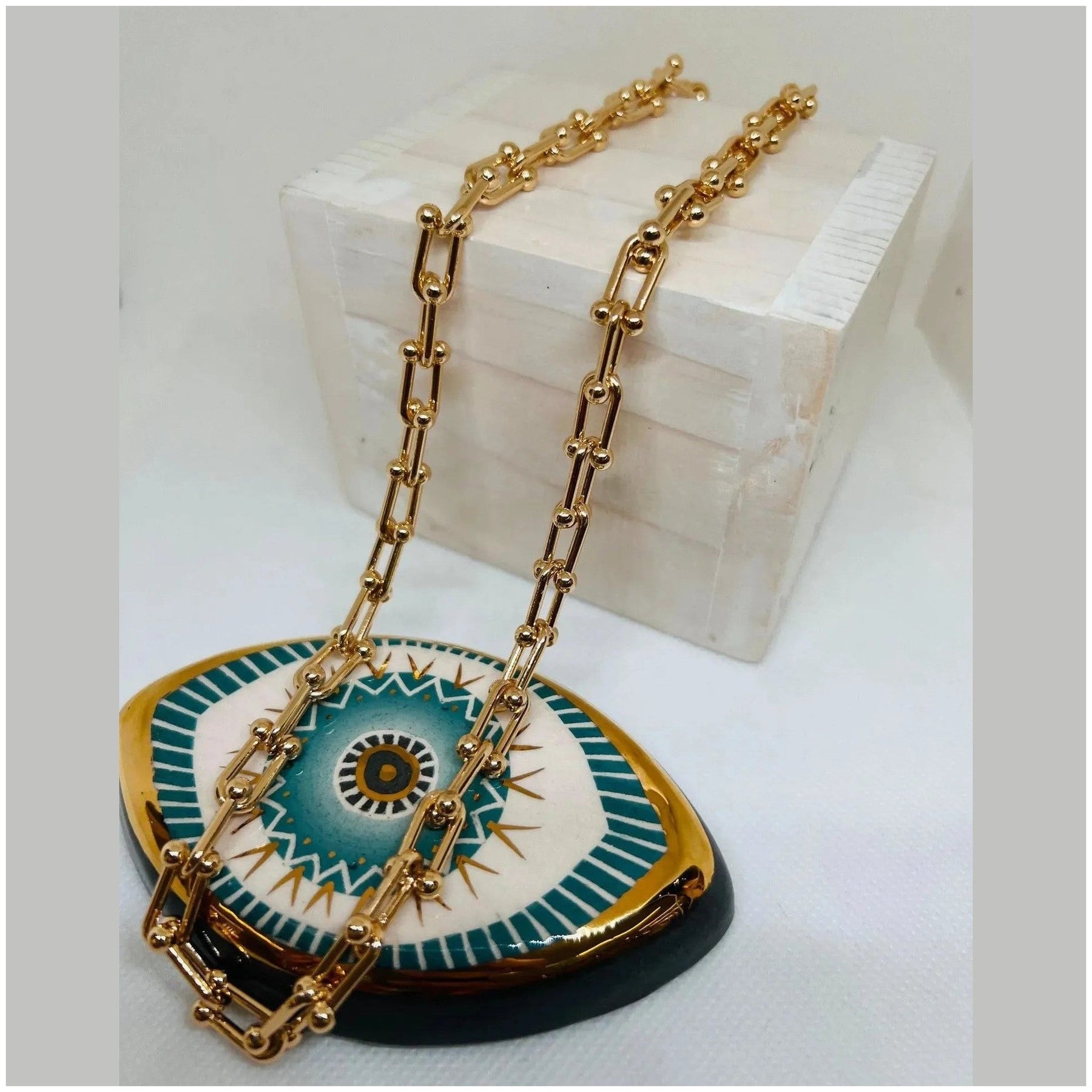 Anne 16K Gold Plated Necklace - Penelope Made This 