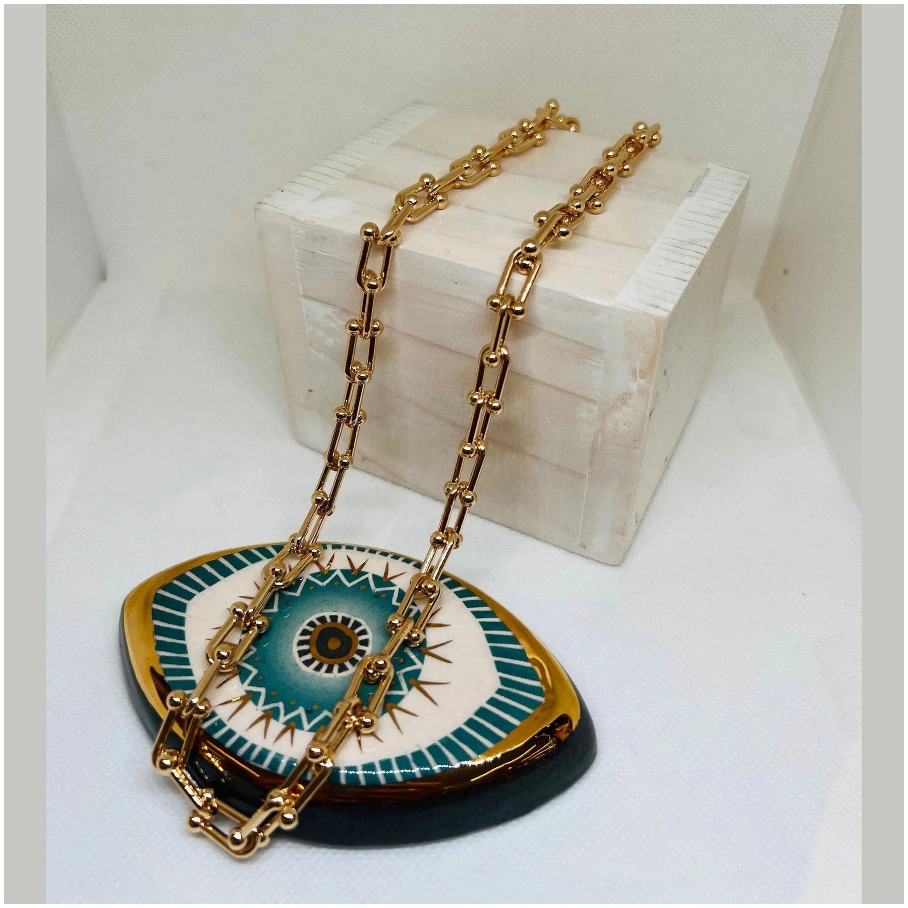 Anne 16K Gold Plated Necklace - Penelope Made This 