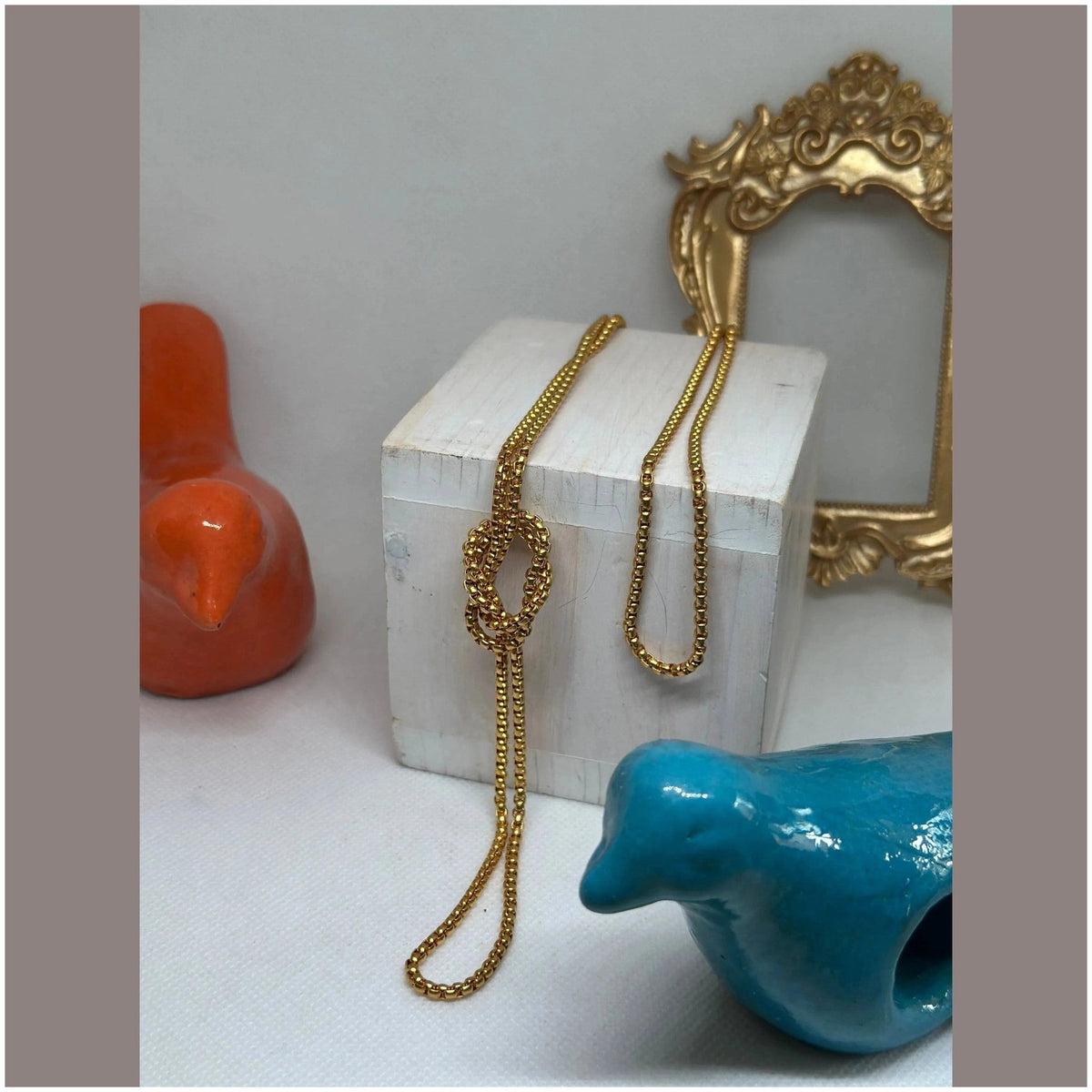 Anne Gold Plated Necklace - Penelope Made This 