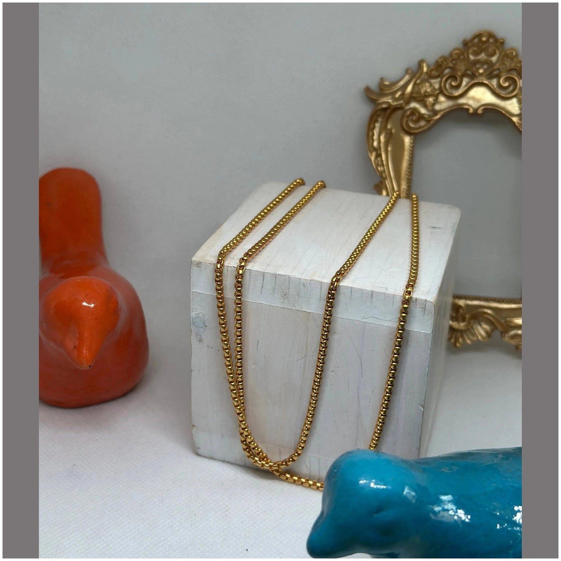 Anne Gold Plated Necklace - Penelope Made This 